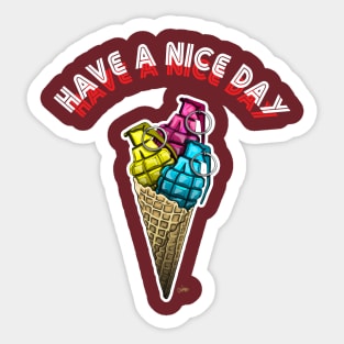 Nice Cream Sticker